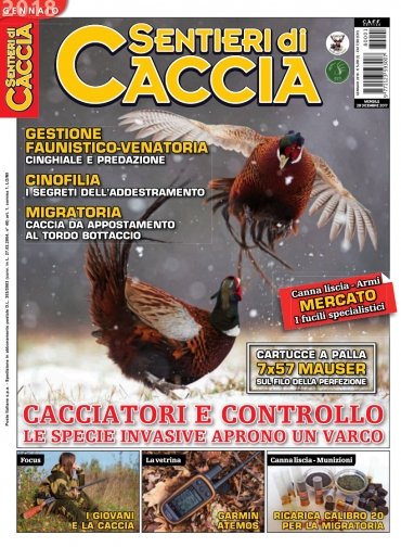 In Edicola Sentieri di Caccia di Gennaio