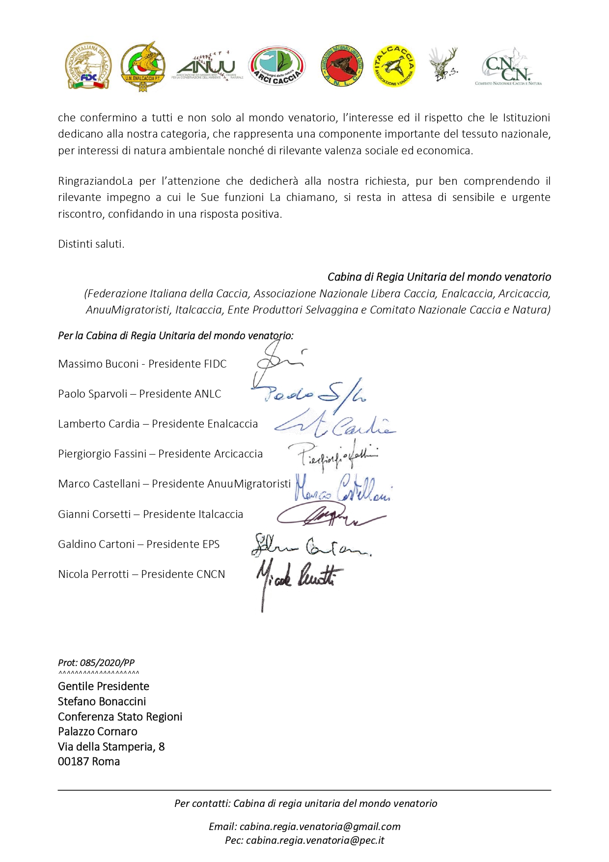 85bis Lettera Presidente BONACCINI Dpcm 3.11.2020 page 0002