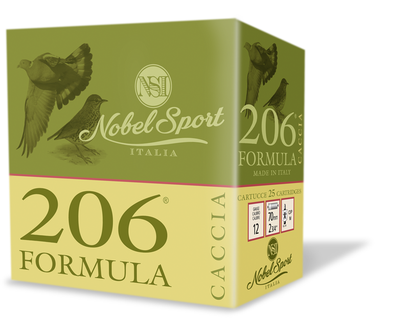 caccia vintage 206 formula 12 nobel sport nsi cartucce componenti caccia