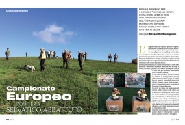 CAMPIONATO EUROPEO POINTER-CACCIA A SELVATICO ABBATTUTO