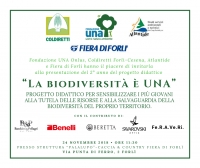 Alla Fiera di Forlì torna la biodiversità è UNA