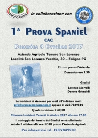 Arci Caccia: Prova Spaniel a Foligno