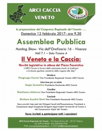 Arci Caccia Veneto: A HIT un convegno sul futuro della caccia