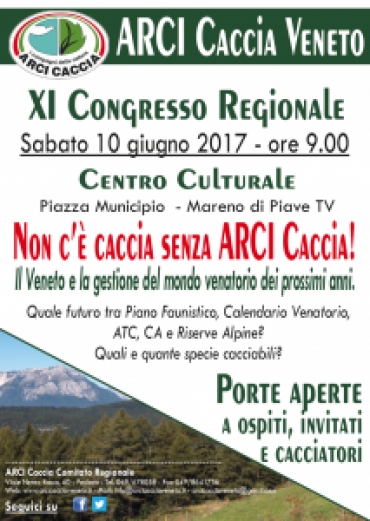 Arci Caccia Veneto a Congresso